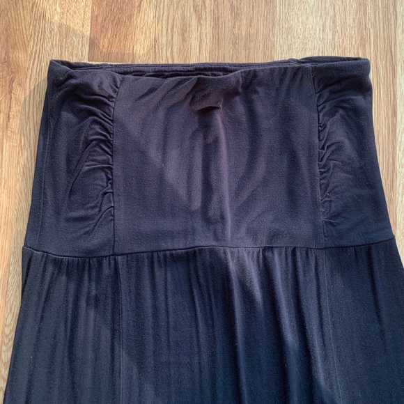 Black Maxi Dress / Skirt - Picture 2 of 2